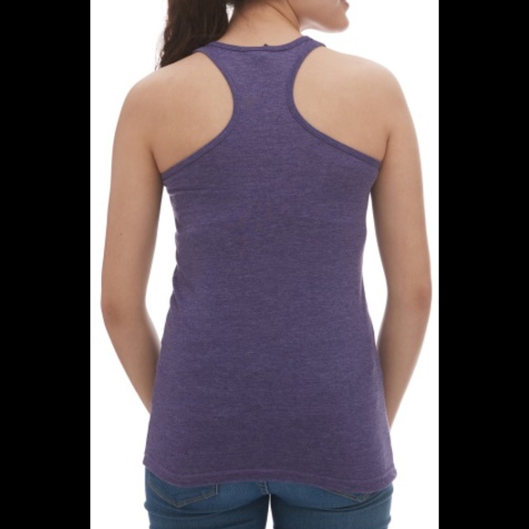 Ladie's Racerback Blend Tank Top - Picture 2 of 5